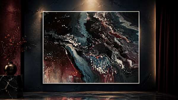 The Offering: Portrait in Regal Devotion, an original artwork by JD Hecht